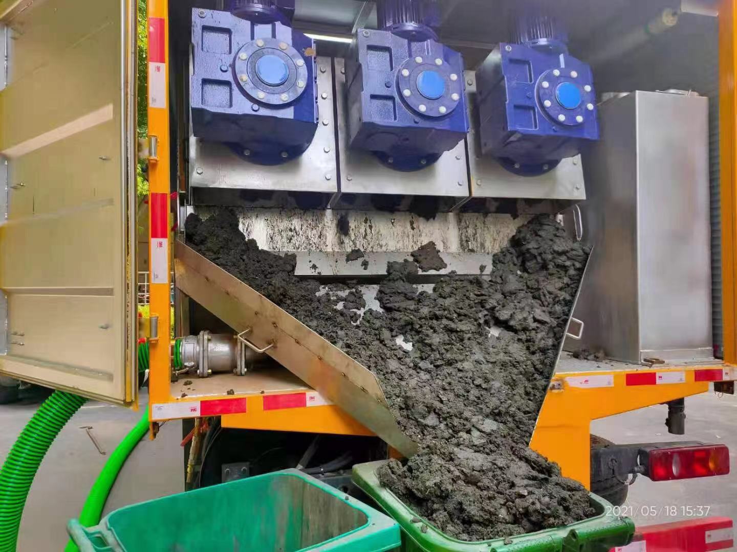 龙华化粪池清掏城市维护站-泥浆净化干湿分离处理